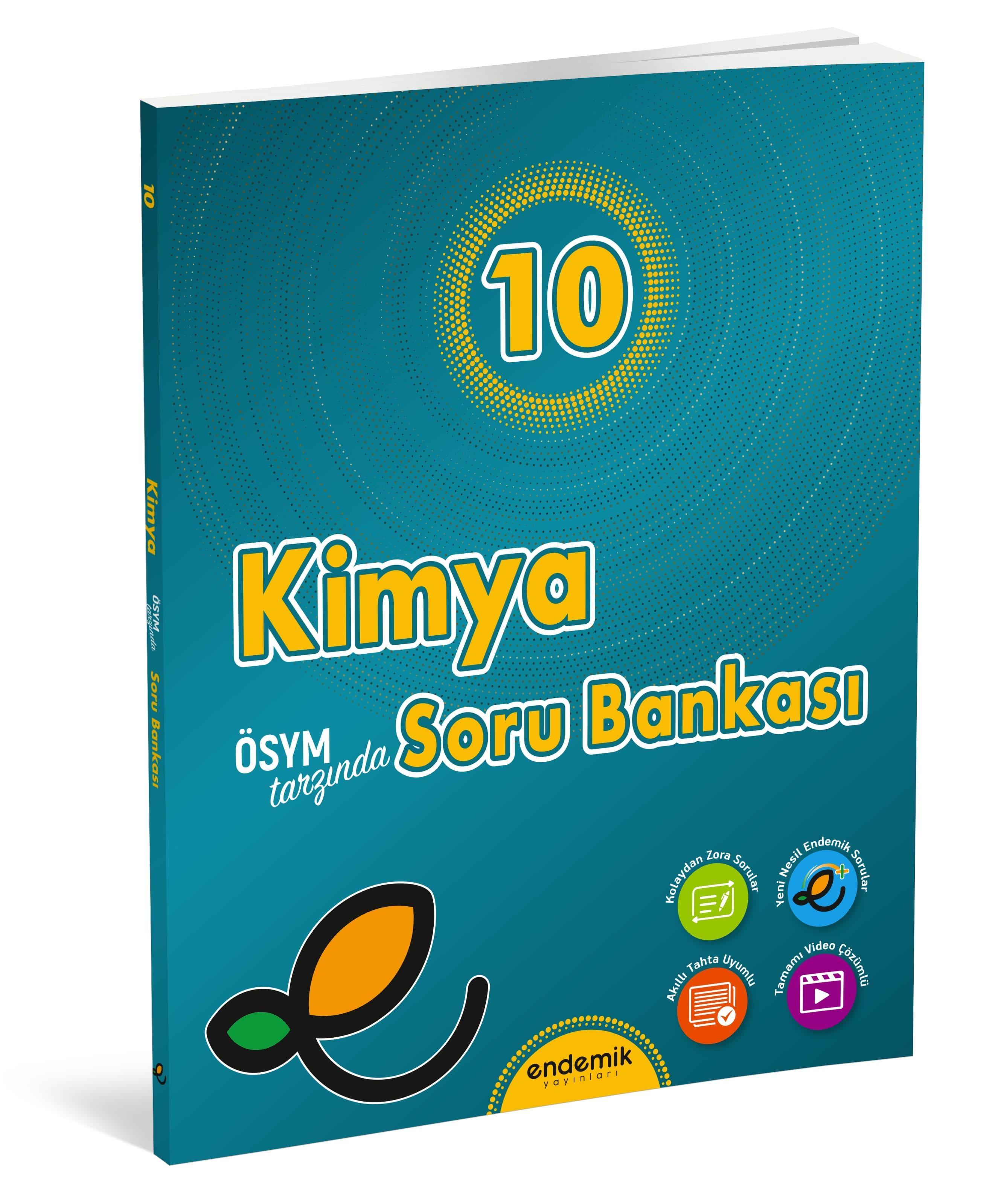 Endemik Yayınları 10.Sınıf Kimya Soru Bankası